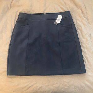 LOFT suede style skirt